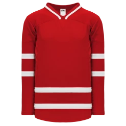 Athletic (AK) Knit Athletic Knit (AK) H550CY-CAN875C New Youth 2010 Team Canada Red Hockey Jersey