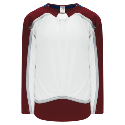 Athletic (AK) Knit Athletic Knit (AK) H550CY-COL785C 2017 Youth Colorado Avalanche White Hockey Jersey