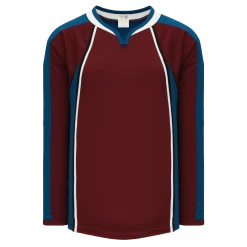 Athletic (AK) Knit Athletic Knit (AK) H550CA-COL804C 2011 Adult Colorado Avalanche Cardinal Red Hockey Jersey