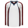 Athletic (AK) Knit Athletic Knit (AK) H550CA-COL805C 2011 Adult Colorado Avalanche White Hockey Jersey