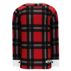 Athletic (AK) Knit Athletic Knit (AK) H550CY-DON798C Youth Sublimated The "Don" Red Hockey Jersey