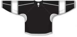 Athletic (AK) Knit Athletic Knit (AK) H550CA-LAS940C 2010 Adult Los Angeles Kings Third Black Hockey Jersey