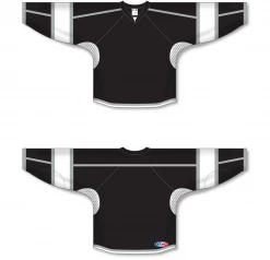 Athletic (AK) Knit Athletic Knit (AK) H550CA-LAS940C 2010 Adult Los Angeles Kings Third Black Hockey Jersey
