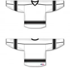 Athletic (AK) Knit Athletic Knit (AK) H550CY-LAS950C 2010 Youth Los Angeles Kings Third White Hockey Jersey