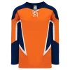 Athletic (AK) Knit Athletic Knit (AK) H550CA-NYI372C (New) Adult New York Islanders Third Orange Hockey Jersey