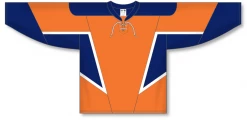Athletic (AK) Knit Athletic Knit (AK) H550CA-NYI372C (New) Adult New York Islanders Third Orange Hockey Jersey