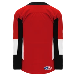 Athletic (AK) Knit Athletic Knit (AK) H550CA-OTT392C Adult 2017 Ottawa Senators Red Hockey Jersey