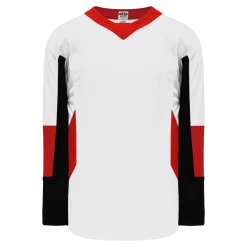 Athletic (AK) Knit Athletic Knit (AK) H550CA-OTT393C Adult 2017 Ottawa Senators White Hockey Jersey