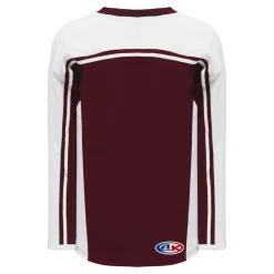 Athletic (AK) Knit Athletic Knit (AK) H550CA-PET480C Adult Peterborough Petes Maroon Hockey Jersey