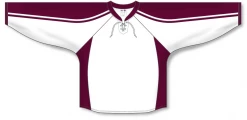 Athletic (AK) Knit Athletic Knit (AK) H550CY-PET481C Youth Peterborough Petes White Hockey Jersey