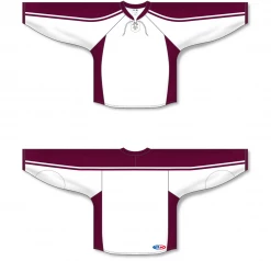 Athletic (AK) Knit Athletic Knit (AK) H550CY-PET481C Youth Peterborough Petes White Hockey Jersey