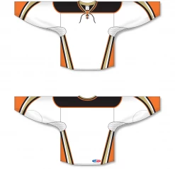 Athletic (AK) Knit Athletic Knit (AK) H550DA-ANA539D 2014 Adult Anaheim Ducks White Hockey Jersey