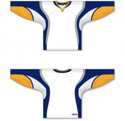 Athletic (AK) Knit Athletic Knit (AK) H550DA-BUF801D 2008 Adult Buffalo Sabres White Hockey Jersey
