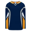 Athletic (AK) Knit Athletic Knit (AK) H550DY-BUF800D 2008 Youth Buffalo Sabres Navy Hockey Jersey