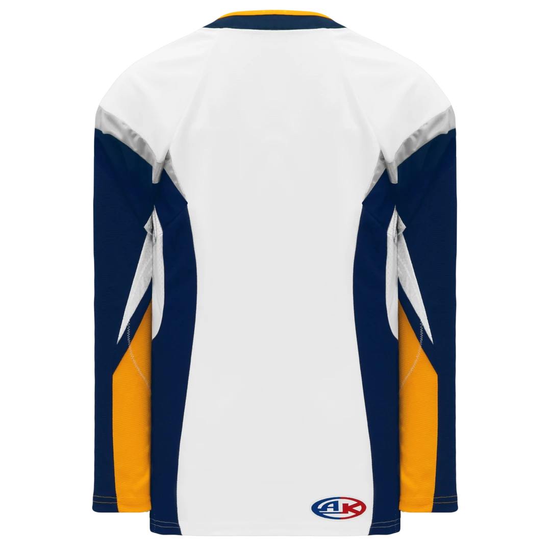 Athletic (AK) Knit Athletic Knit (AK) H550DY-BUF801D 2008 Youth Buffalo Sabres White Hockey Jersey 4 Athletic (AK) Knit Athletic Knit (AK) H550DY-BUF801D 2008 Youth Buffalo Sabres White Hockey Jersey
