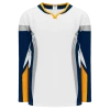 Athletic (AK) Knit Athletic Knit (AK) H550DA-BUF801D 2008 Adult Buffalo Sabres White Hockey Jersey