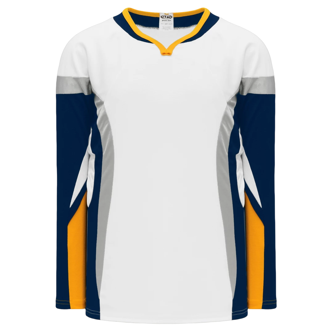 Athletic (AK) Knit Athletic Knit (AK) H550DY-BUF801D 2008 Youth Buffalo Sabres White Hockey Jersey 3 Athletic (AK) Knit Athletic Knit (AK) H550DY-BUF801D 2008 Youth Buffalo Sabres White Hockey Jersey