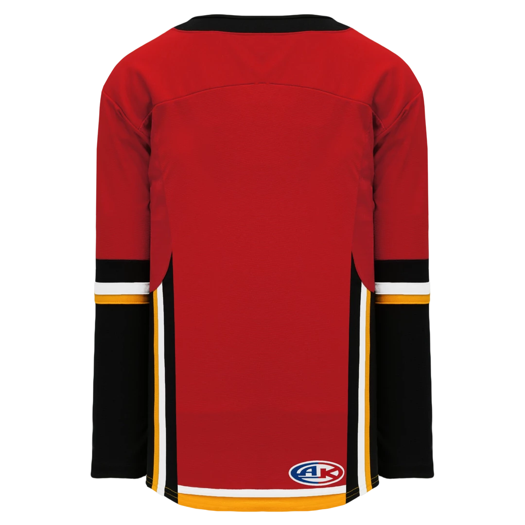 Athletic (AK) Knit Athletic Knit (AK) H550DY-CAL718D 2017 Youth Calgary Flames Red Hockey Jersey 4 Athletic (AK) Knit Athletic Knit (AK) H550DY-CAL718D 2017 Youth Calgary Flames Red Hockey Jersey