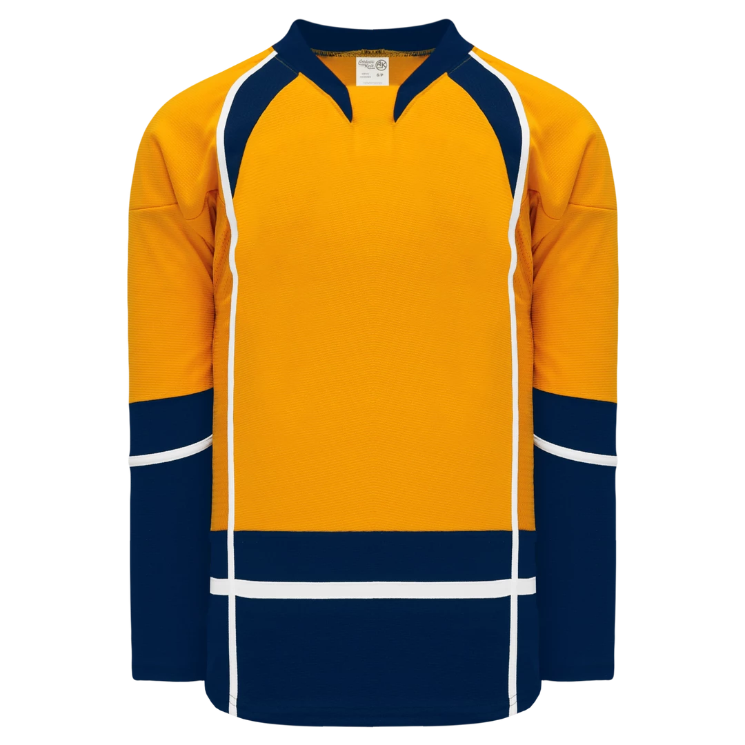 Athletic (AK) Knit Athletic Knit (AK) H550DA-NAS873D 2013 Adult Nashville Predators Gold Hockey Jersey 3 Athletic (AK) Knit Athletic Knit (AK) H550DA-NAS873D 2013 Adult Nashville Predators Gold Hockey Jersey