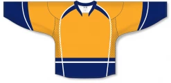 Athletic (AK) Knit Athletic Knit (AK) H550DA-NAS873D 2013 Adult Nashville Predators Gold Hockey Jersey 8 Athletic (AK) Knit Athletic Knit (AK) H550DA-NAS873D 2013 Adult Nashville Predators Gold Hockey Jersey