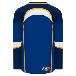 Athletic (AK) Knit Athletic Knit (AK) H550DY-STL846D 2011 Youth St. Louis Blues Royal Blue Hockey Jersey