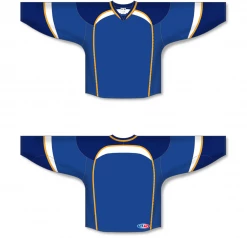 Athletic (AK) Knit Athletic Knit (AK) H550DY-STL846D 2011 Youth St. Louis Blues Royal Blue Hockey Jersey