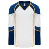 Athletic (AK) Knit Athletic Knit (AK) H550DY-STL847D 2011 Youth St. Louis Blues White Hockey Jersey