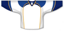 Athletic (AK) Knit Athletic Knit (AK) H550DY-STL847D 2011 Youth St. Louis Blues White Hockey Jersey