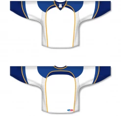 Athletic (AK) Knit Athletic Knit (AK) H550DY-STL847D 2011 Youth St. Louis Blues White Hockey Jersey