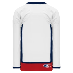 Athletic (AK) Knit Athletic Knit (AK) H550DY-WAS807D 2008 Youth Washington Capitals White Hockey Jersey