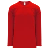 Athletic (AK) Knit Athletic Knit (AK) H6000A-005 Adult Red Practice Hockey Jersey
