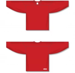 Athletic (AK) Knit Athletic Knit (AK) H6000Y-005 Youth Red Practice Hockey Jersey