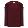 Athletic (AK) Knit Athletic Knit (AK) H6000Y-009 Youth Maroon Practice Hockey Jersey