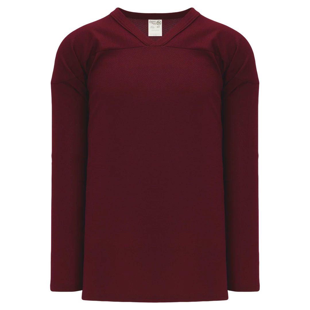 Athletic (AK) Knit Athletic Knit (AK) H6000Y-009 Youth Maroon Practice Hockey Jersey 3 Athletic (AK) Knit Athletic Knit (AK) H6000Y-009 Youth Maroon Practice Hockey Jersey
