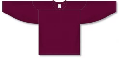Athletic (AK) Knit Athletic Knit (AK) H6000A-009 Adult Maroon Practice Hockey Jersey