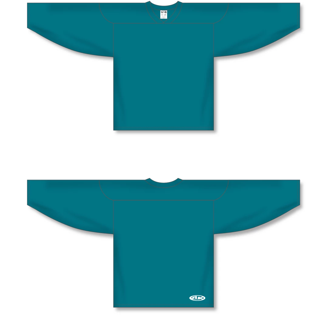 Athletic (AK) Knit Athletic Knit (AK) H6000A-027 Adult Pacific Teal Practice Hockey Jersey 6 Athletic (AK) Knit Athletic Knit (AK) H6000A-027 Adult Pacific Teal Practice Hockey Jersey
