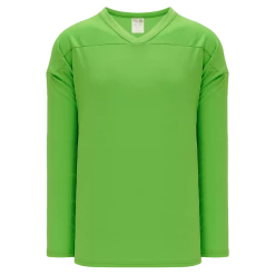 Athletic (AK) Knit Athletic Knit (AK) H6000Y-031 Youth Lime Green Practice Hockey Jersey