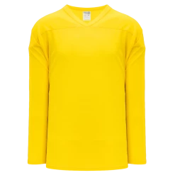 Athletic (AK) Knit Athletic Knit (AK) H6000A-055 Adult Maize Practice Hockey Jersey