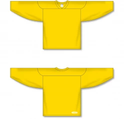 Athletic (AK) Knit Athletic Knit (AK) H6000A-055 Adult Maize Practice Hockey Jersey