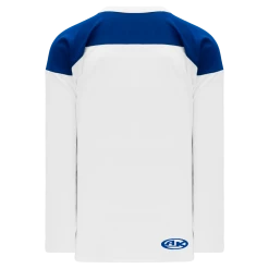 Athletic (AK) Knit Athletic Knit (AK) H6100Y-207 Youth White/Royal Blue League Hockey Jersey
