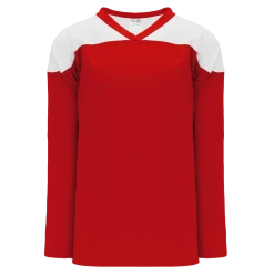 Athletic (AK) Knit Athletic Knit (AK) H6100Y-208 Youth Red/White League Hockey Jersey
