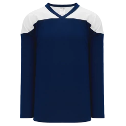 Athletic (AK) Knit Athletic Knit (AK) H6100Y-216 Youth Navy/White League Hockey Jersey
