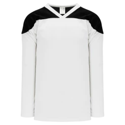 Athletic (AK) Knit Athletic Knit (AK) H6100Y-222 Youth White/Black League Hockey Jersey