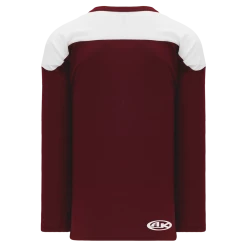 Athletic (AK) Knit Athletic Knit (AK) H6100A-233 Adult Maroon/White League Hockey Jersey