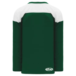 Athletic (AK) Knit Athletic Knit (AK) H6100A-260 Adult Dark Green/White League Hockey Jersey