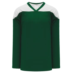 Athletic (AK) Knit Athletic Knit (AK) H6100Y-260 Youth Dark Green/White League Hockey Jersey