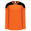 Athletic (AK) Knit Athletic Knit (AK) H6100Y-263 Youth Orange/Black League Hockey Jersey