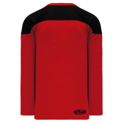Athletic (AK) Knit Athletic Knit (AK) H6100Y-264 Youth Red/Black League Hockey Jersey