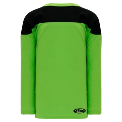 Athletic (AK) Knit Athletic Knit (AK) H6100Y-269 Youth Lime Green/Black League Hockey Jersey