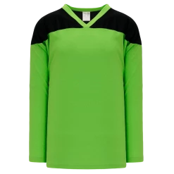Athletic (AK) Knit Athletic Knit (AK) H6100Y-269 Youth Lime Green/Black League Hockey Jersey